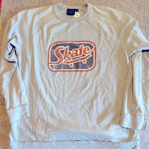 Mini Boden long-sleeve Skate shirt